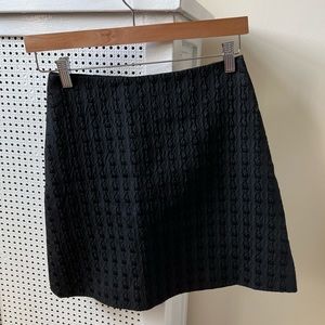 Theory black mini skirt - size 00
